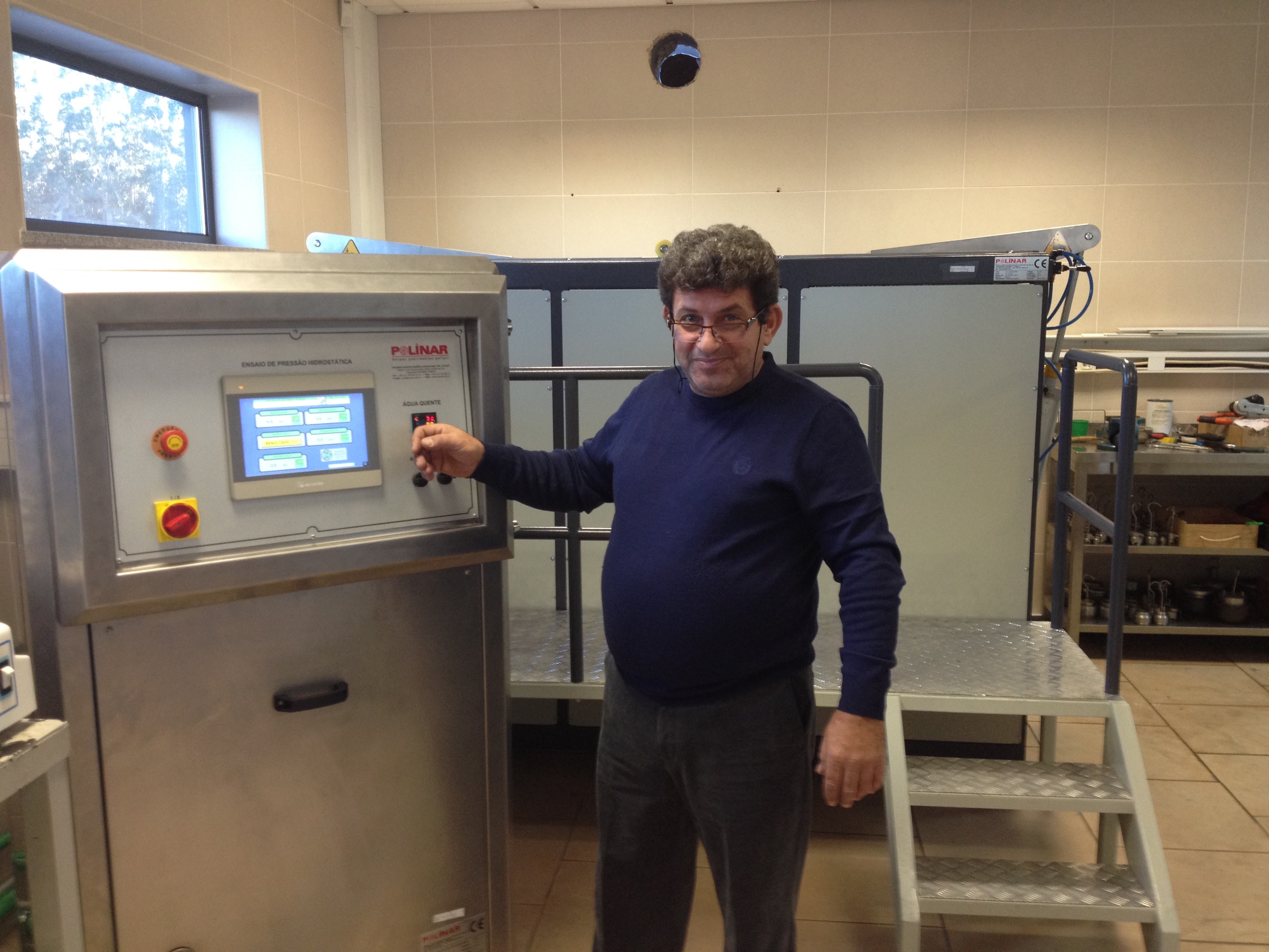 Hidrostatik Basinc Test Cihazi Kurulumu